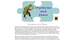 Desktop Screenshot of murdermysterygames.com